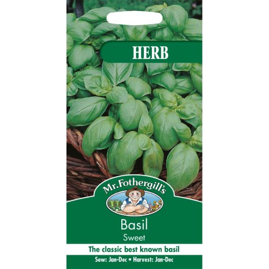 Mr Fothergill's Basil Sweet