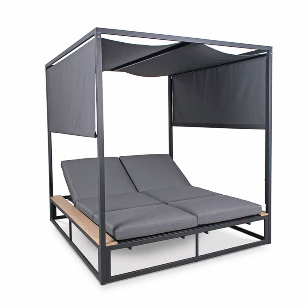 Kettler Elba Double Daybed With Adjustable Canopy
